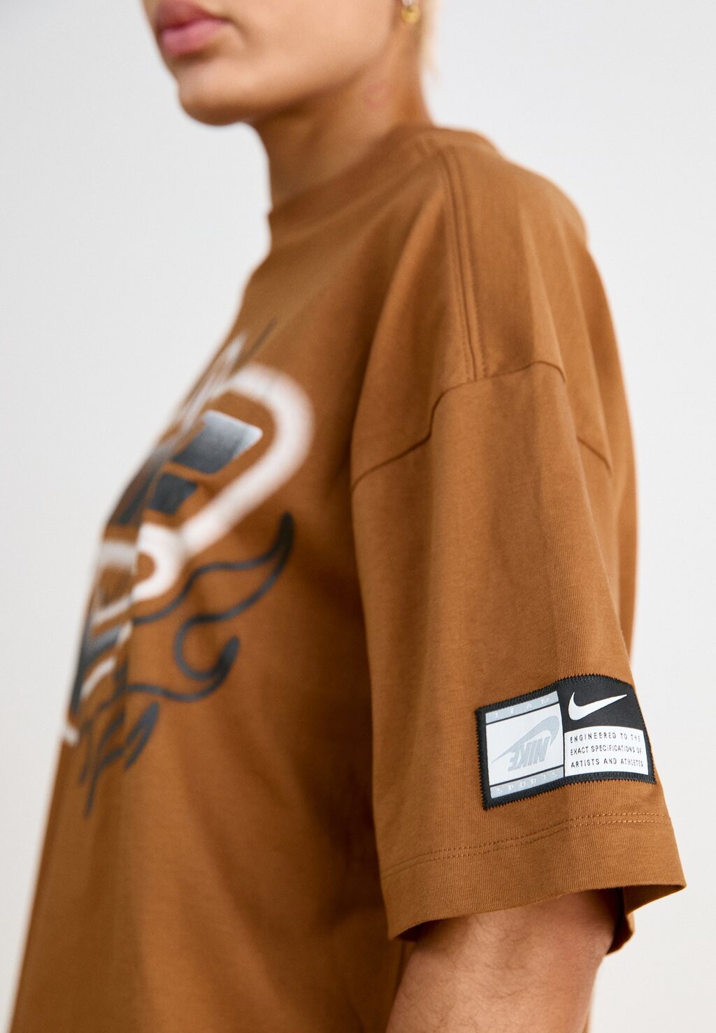 

Футболка с принтом DANCE TEE Nike Sportswear, бежевый