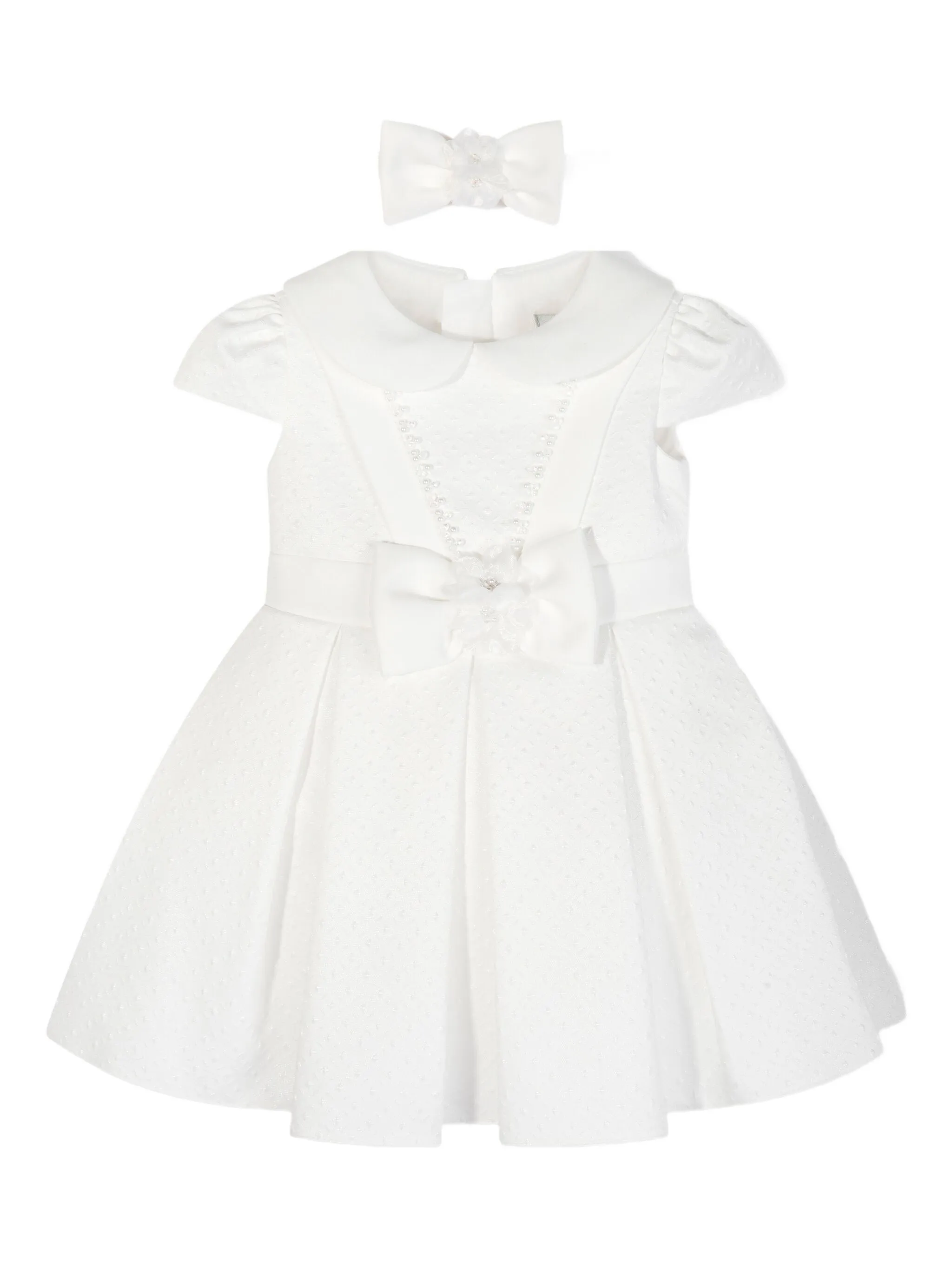 

Декорированное платье Dress & Fleur, белый