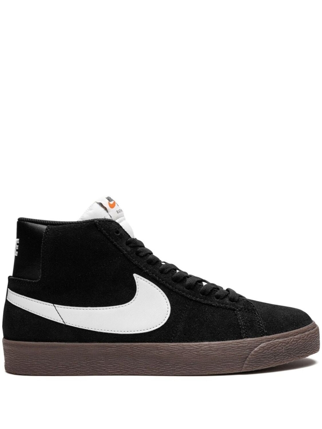 

Кроссовки Nike SB Zoom Blazer Mid Swoosh, черный/белый