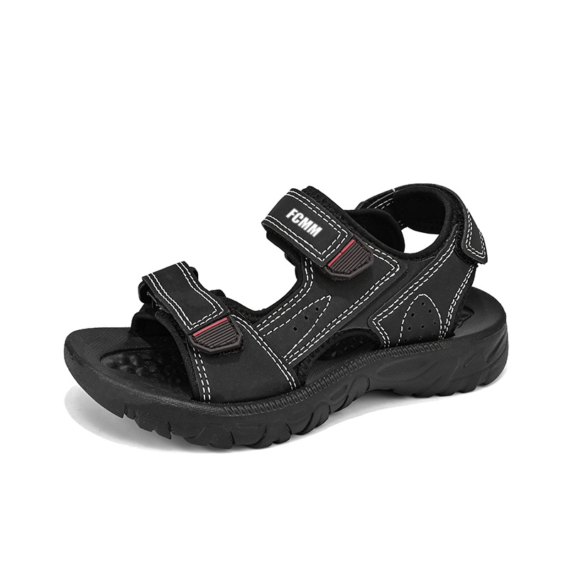 

Детские сандалии из дышащей ткани, устойчивые к истиранию FCMM, черный