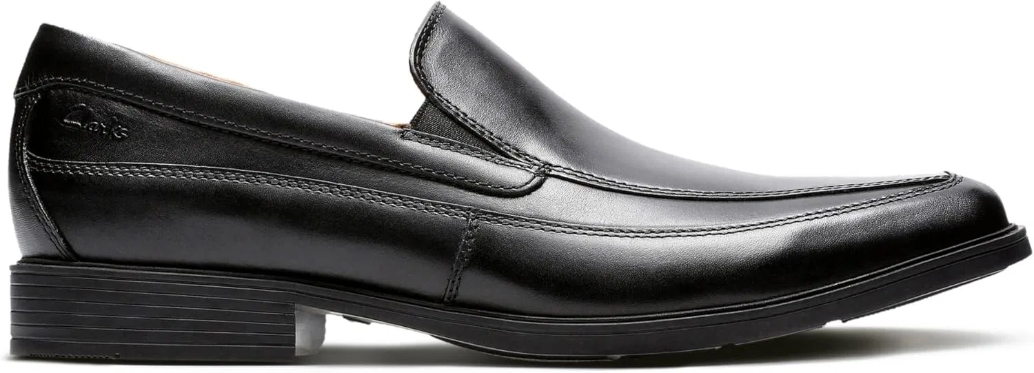 Туфли кожаные Clarks Tilden Free, черные — фото 2