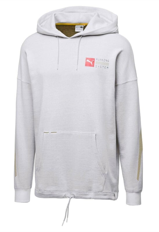 

Мужская капсульная уличная серая толстовка Rs 0 Puma, белый
