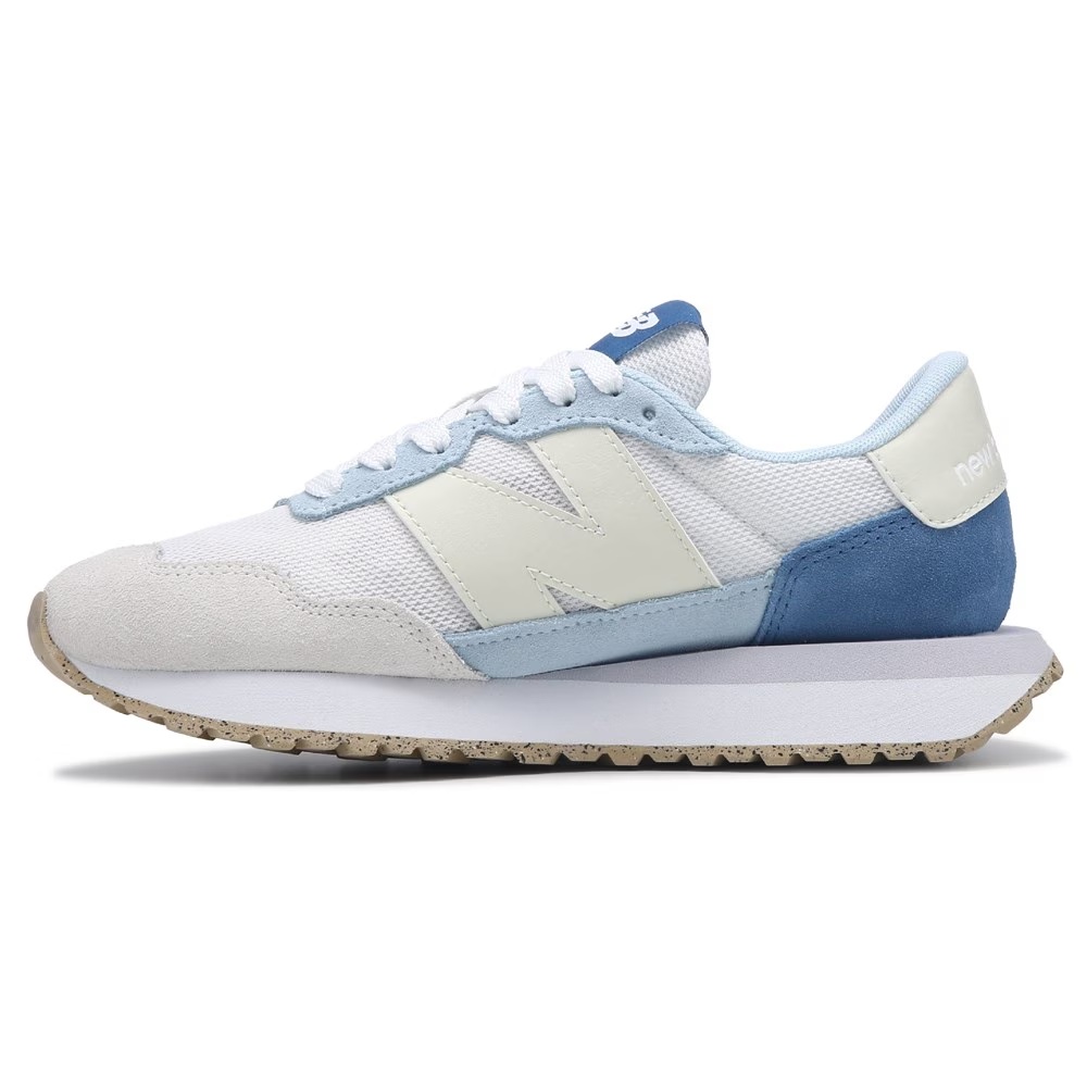 237 ретро-кроссовки New Balance, white/blue — фото 3