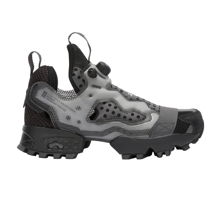 

Кроссовки Reebok 11 By Boris Bidjan Saberi x InstaPump Fury LTD 'Black', черный