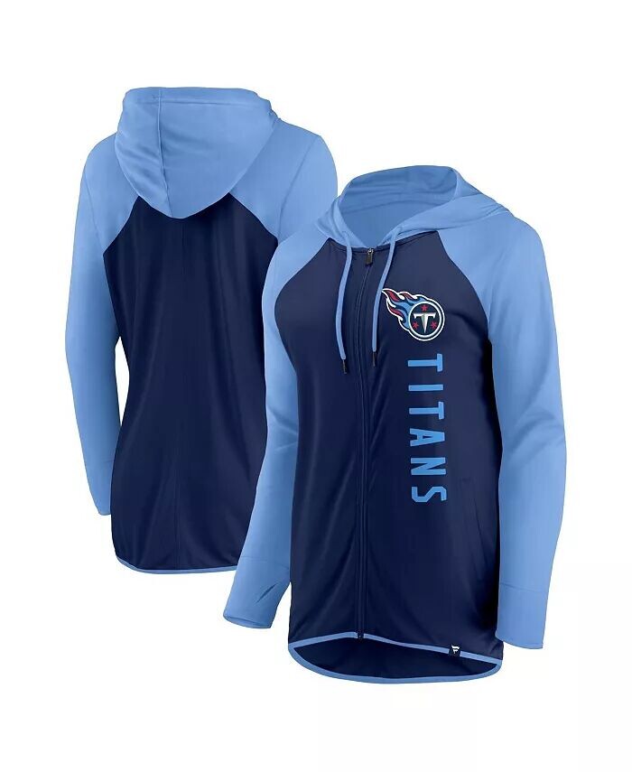 

Женская темно-синяя толстовка с молнией во всю длину для поклонников Tennessee Titans Forever Fanatics, синий