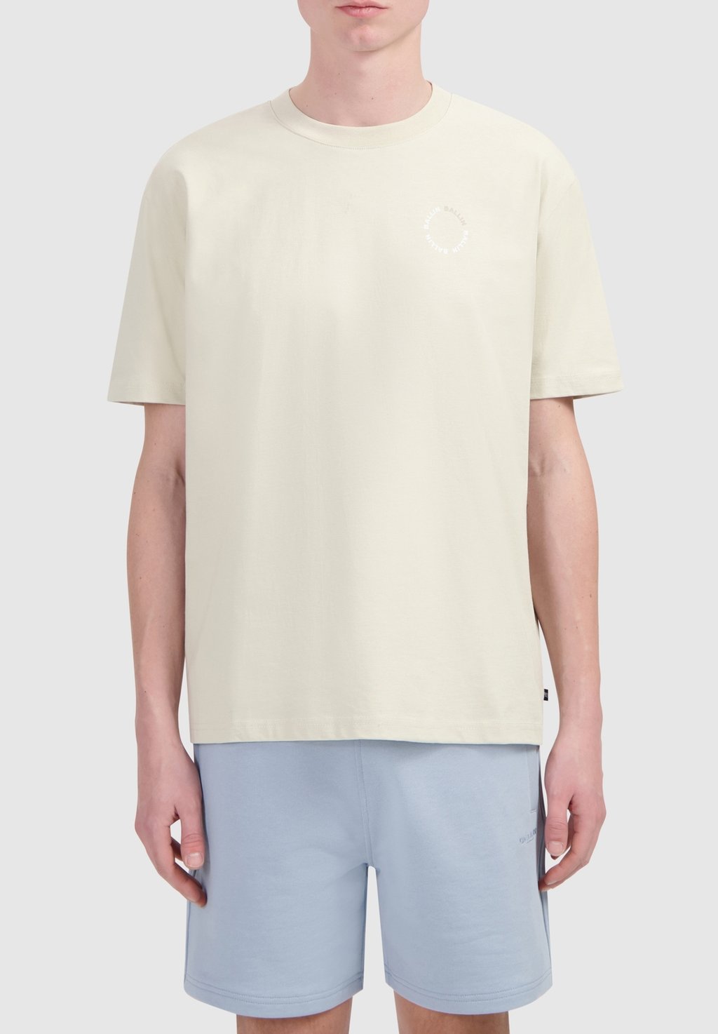 

Футболка с принтом LOOSE FIT CREWNECK Ballin, песочный