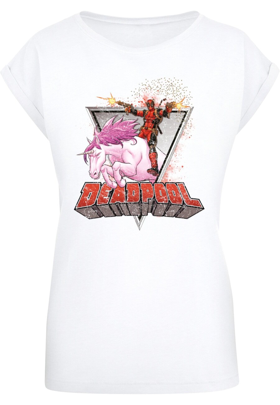 

Рубашка ABSOLUTE CULT Deadpool - Rides a Unicorn, белый