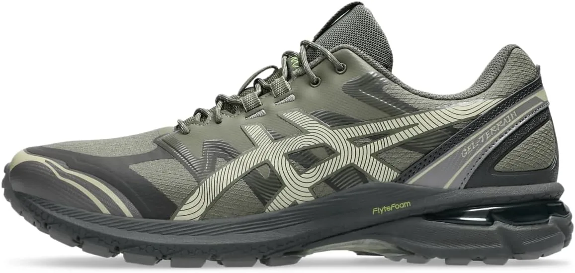 Унисекс кроссовки ASICS Gel-Terrain Sportstyle, зеленый/хаки