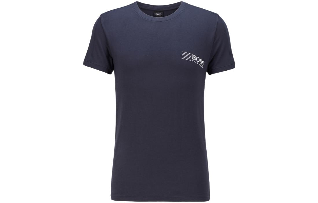 

HUGO BOSS Футболка мужская темно-синяя