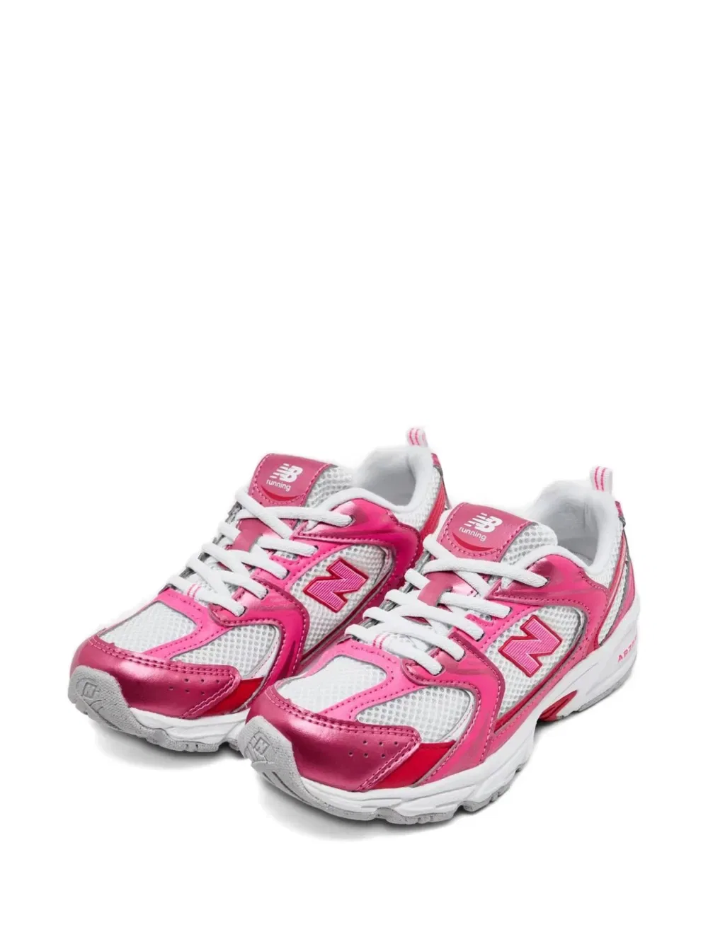 Кроссовки из сетчатого материала 530 New Balance Kids, розовый — фото 2