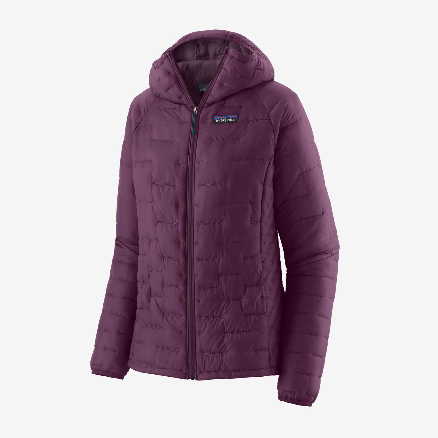 

Женская толстовка с микро-слойками Patagonia, цвет Night Plum