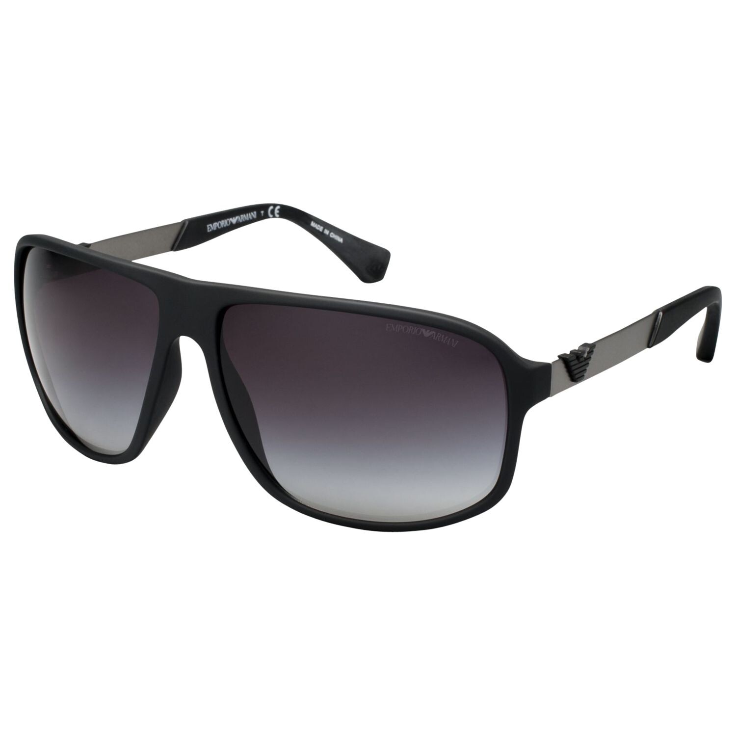 

Emporio Armani EA4029 Мужские квадратные солнцезащитные очки, черные