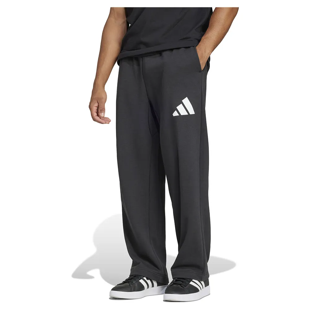 

Джоггеры adidas Essentials Wide Leg 3 Bar Logo, черный