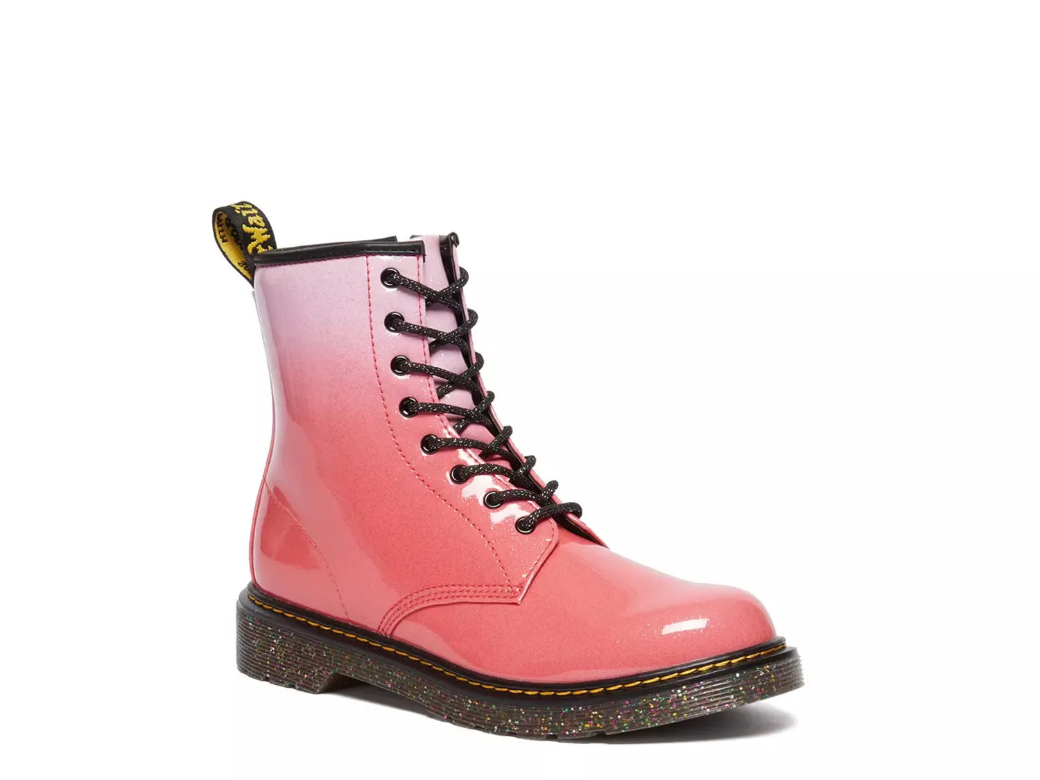 

Ботинки 1460 Glitter Ombre - детские Dr. Martens, Bright Pink