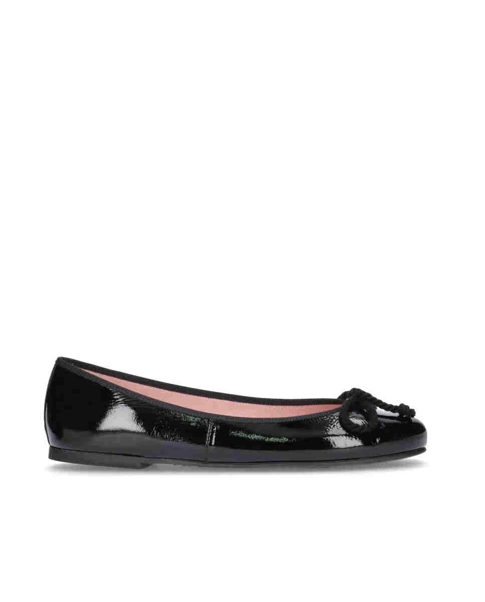 

Женские балетки из черной лакированной кожи Pretty Ballerinas, черный