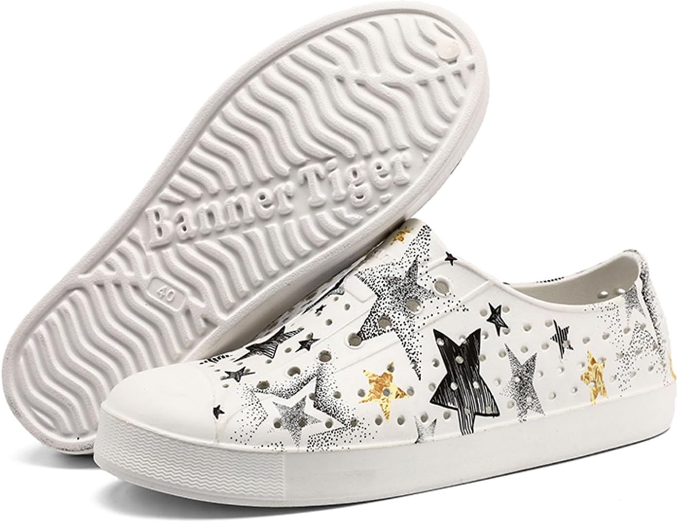 

Мужские садовые сабо CERYTHRINA: дышащие повседневные тапочки с принтом - сандалии на шнурках с сетчатыми отверстиями - обувь для дома/улицы, пляжа и душа для обоих полов, серый