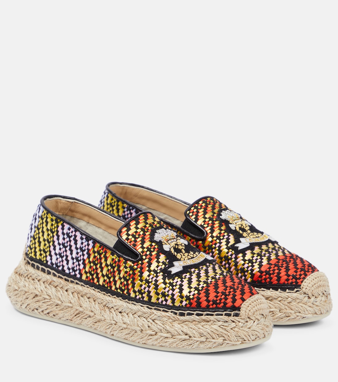 Тканые эспадрильи Espananou Cruise Christian Louboutin, разноцветный