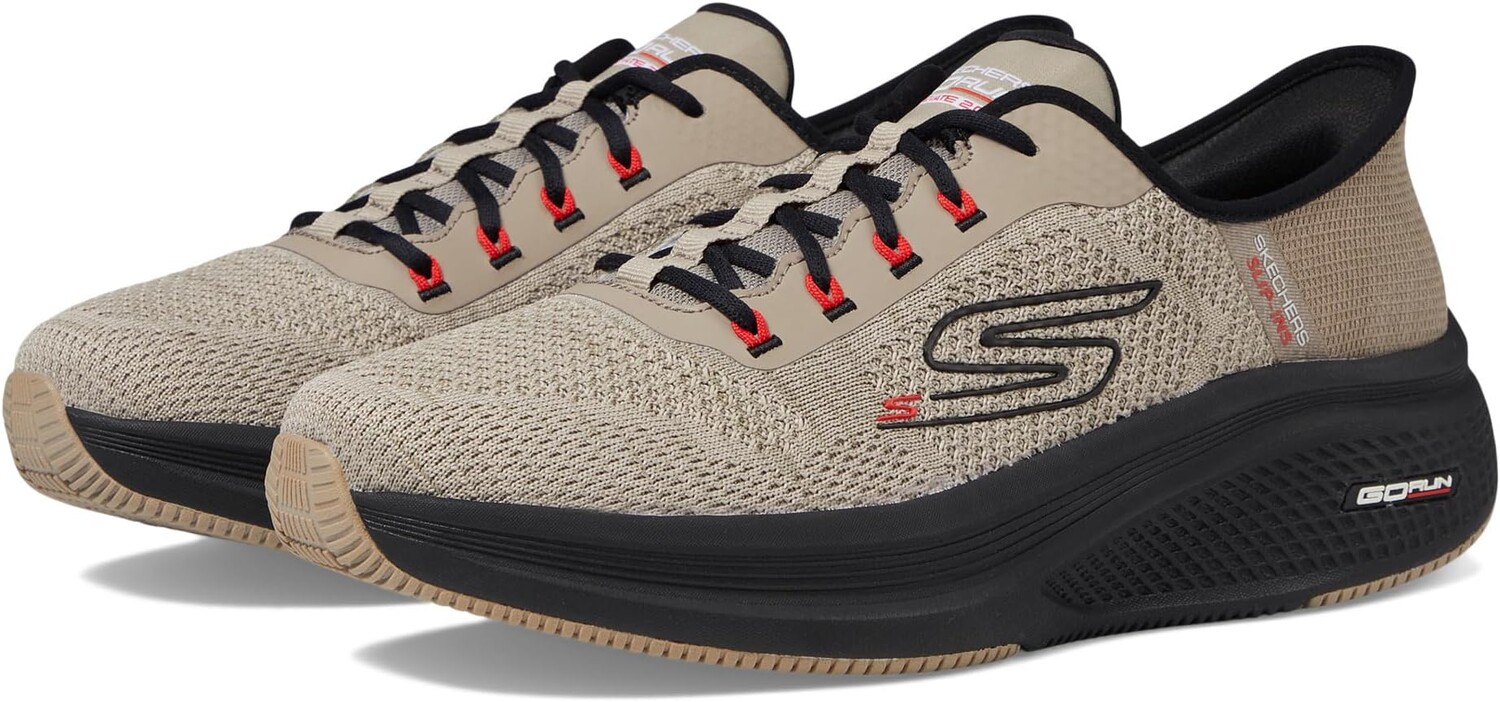 

Кроссовки SKECHERS Hands Free Slip-ins: Go Run Elevate 2.0 Steady Motion, цвет Taupe/Black, Черный, Кроссовки SKECHERS Hands Free Slip-ins: Go Run Elevate 2.0 Steady Motion, цвет Taupe/Black