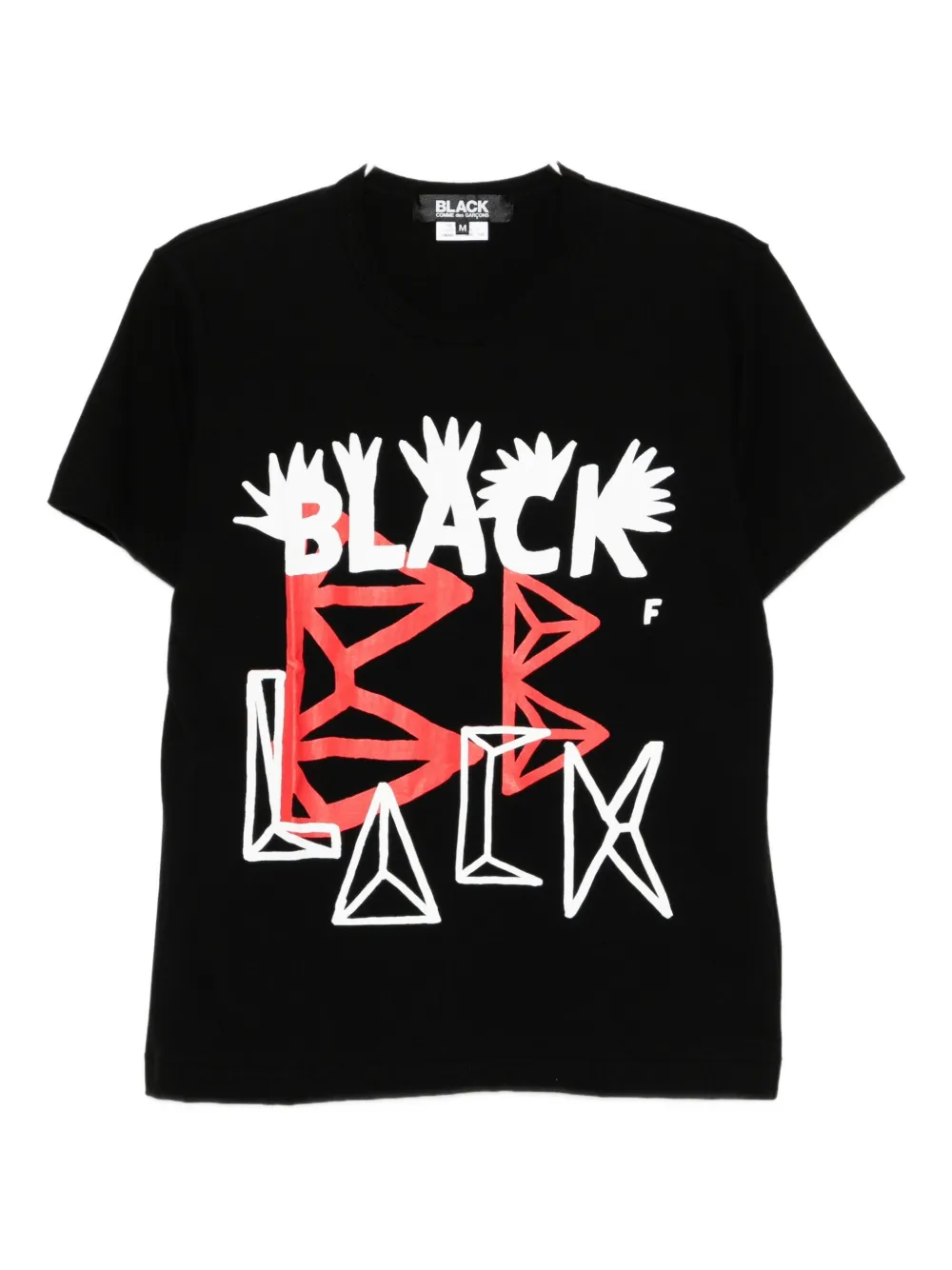 

Футболка с принтом Black Comme Des Garçons, черный