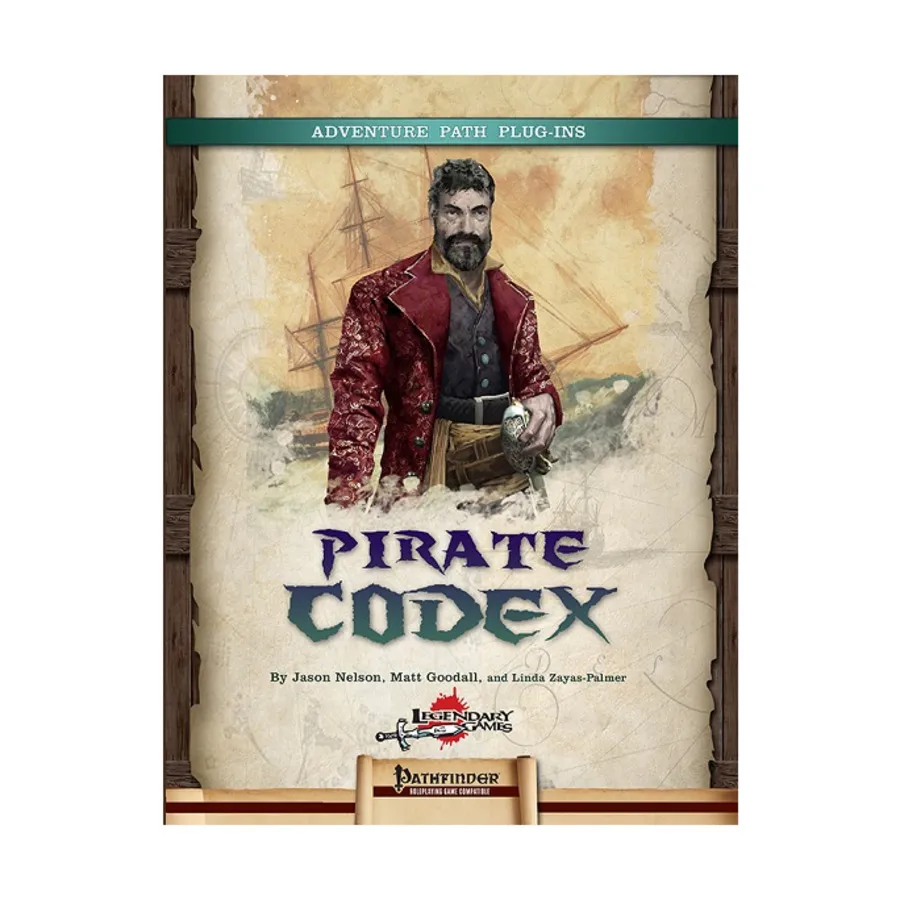 

Pirate Codex, Pathfinder 1st Edition - Rulebooks, Sourcebooks & Supplements (Legendary Games), мягкая обложка