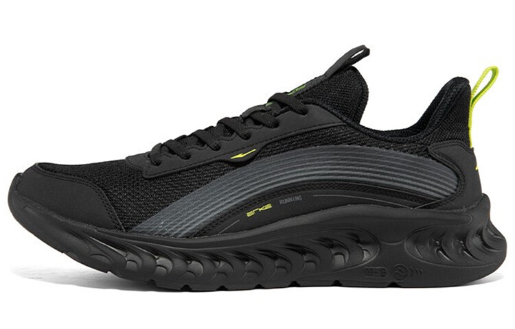 

Кроссовки мужские низкие Positive Black/Lime Green Erke, Черный, Кроссовки мужские низкие Positive Black/Lime Green Erke