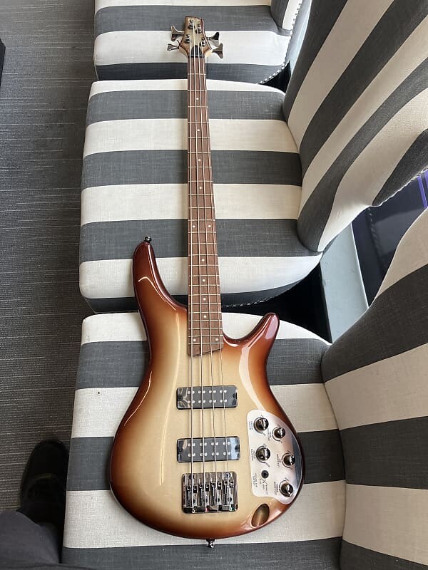

Басс гитара Ibanez SR300E-CCB Soundgear Standard Bass 2016 - Present - Charred Champagne Burst