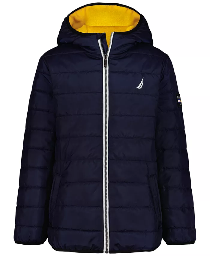 

Мальчиковая куртка с длинными рукавами средней плотности для возраста 8-20 лет Nautica, синий