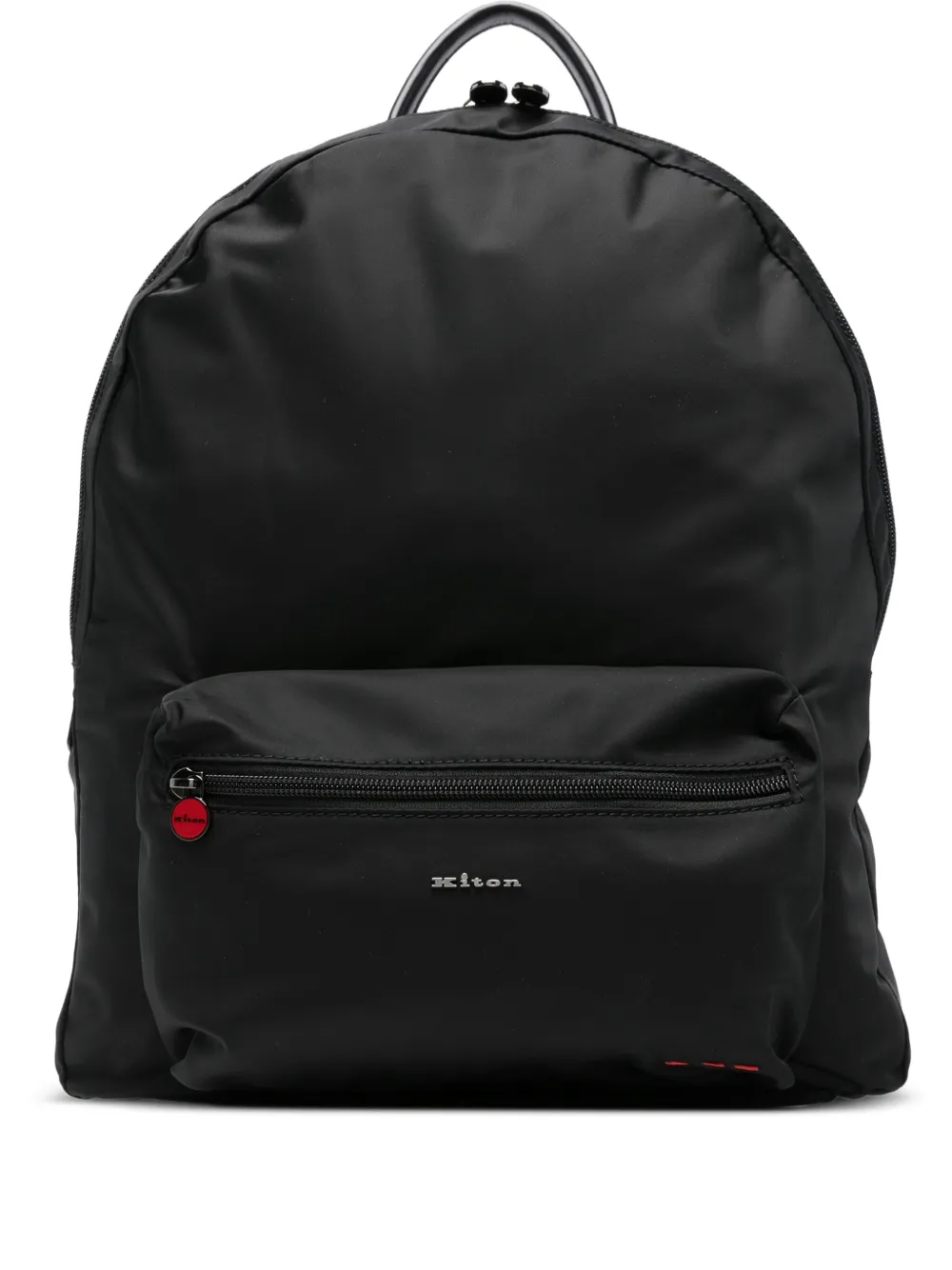 

Рюкзак с логотипом Kiton, черный