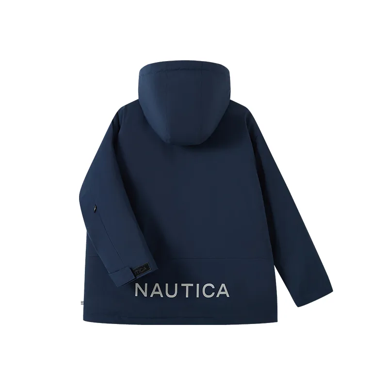 Пуховик Three Proofings для детей NAUTICA, фиолетовый — фото 3