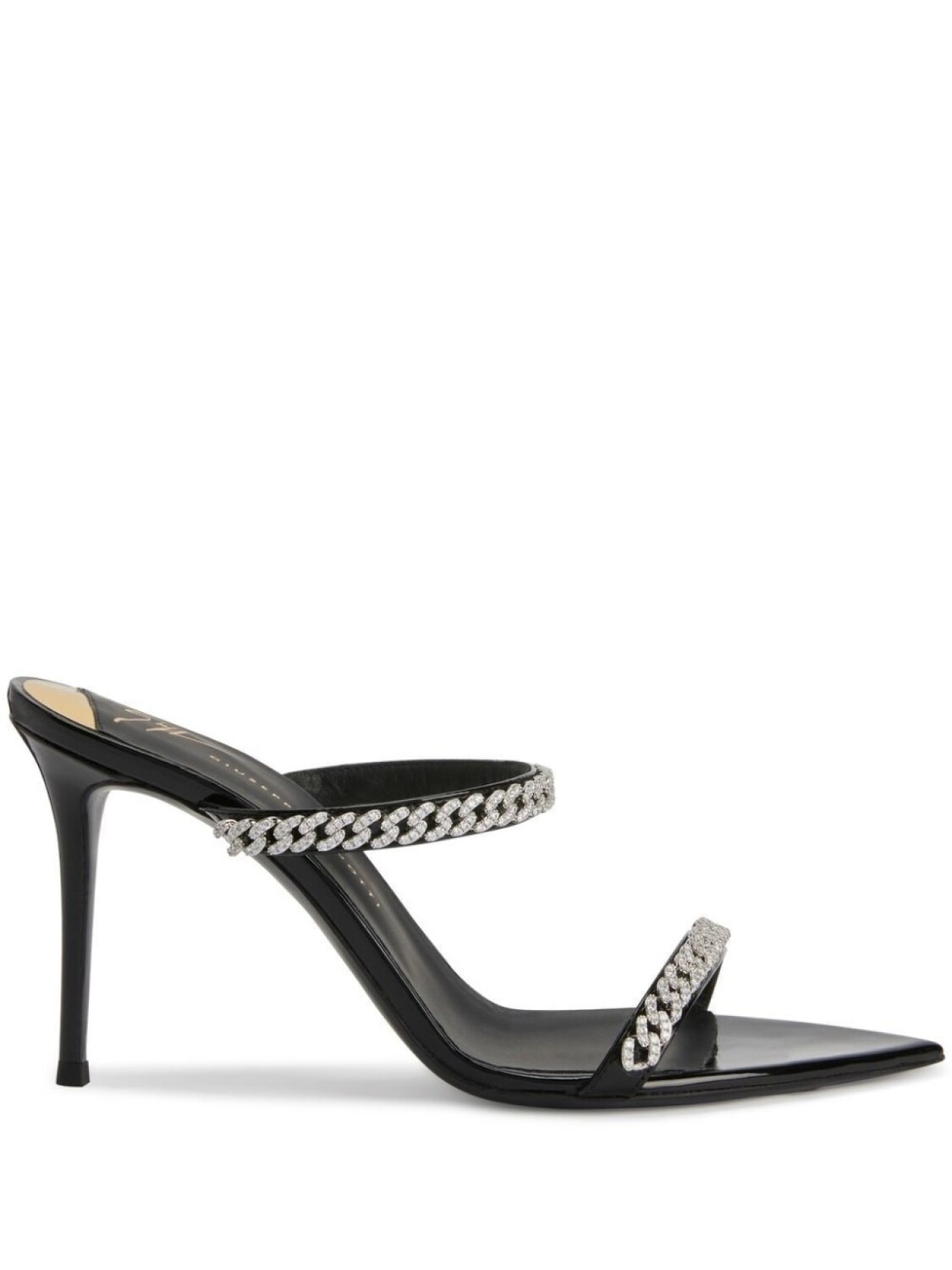 Giuseppe Zanotti босоножки Intriigo String 90, черный