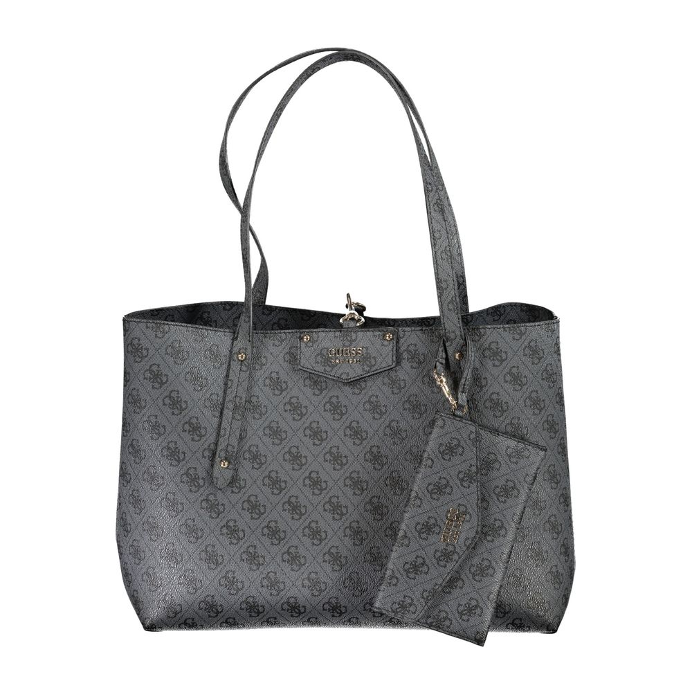 

Черная полиэтиленовая сумка Guess Shoes