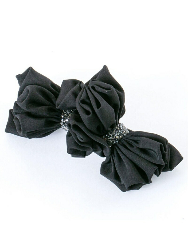 Заколка для волос /Lafiné Ribbon Barrette (черная) Complex Biz, black
