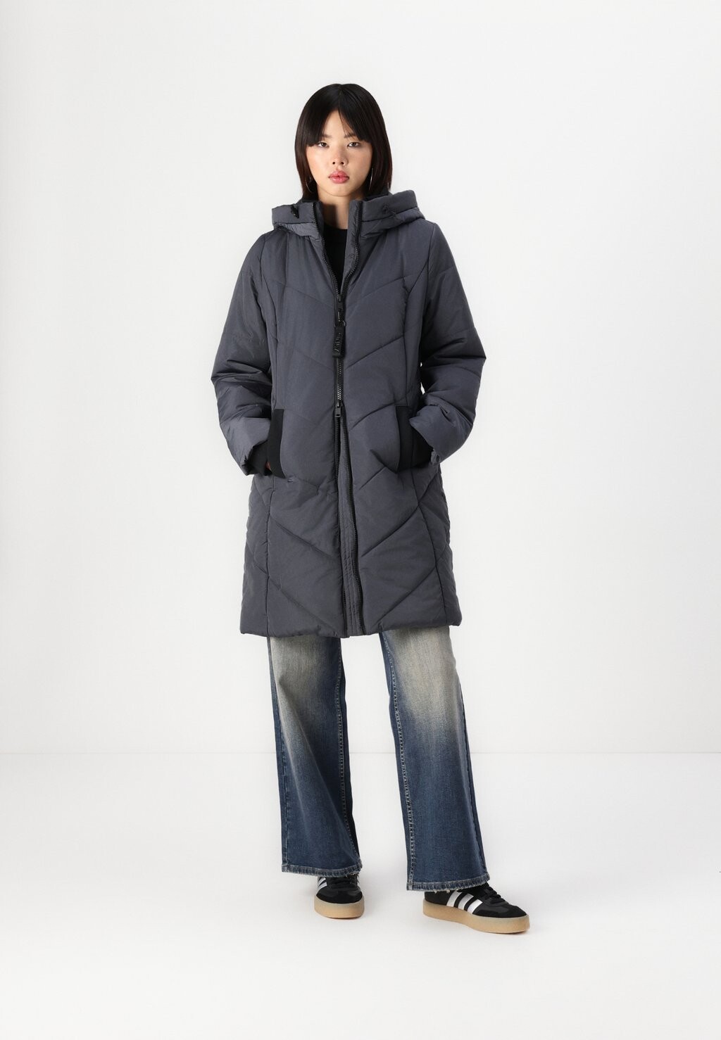 

Зимнее пальто ONLEBBA PUFFER COAT ONLY, темно-серый