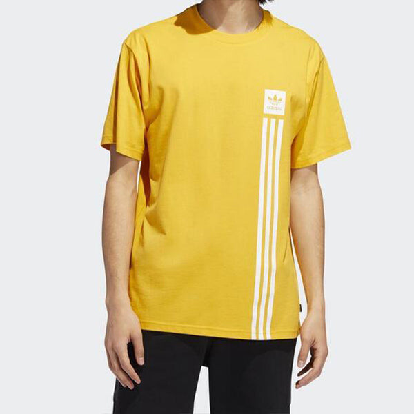 Футболка originals bb pillar tee short sleeve yellow Adidas, желтый — фото 3