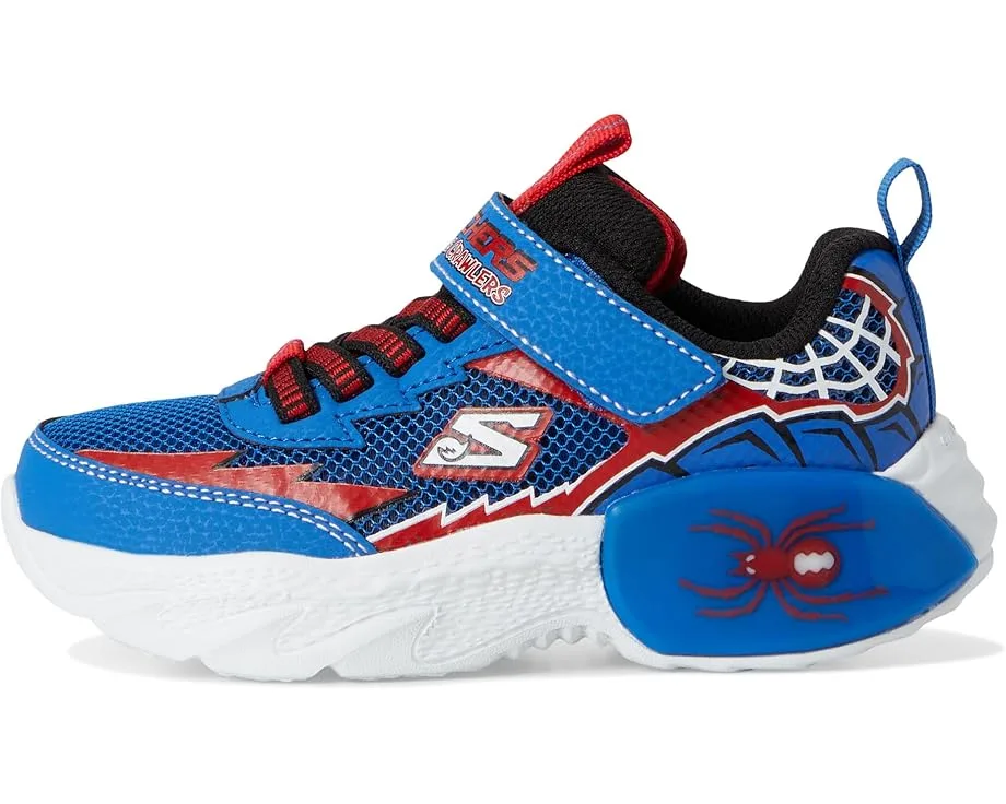 Кроссовки SKECHERS KIDS Creature-Crawlers 402120L (Little Kid/Big Kid), Blue/Red — фото 4