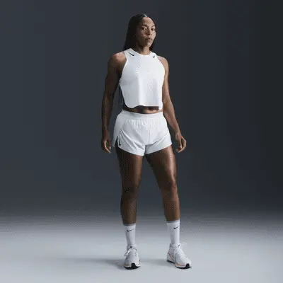 Шорты Nike AeroSwift, белый/черный