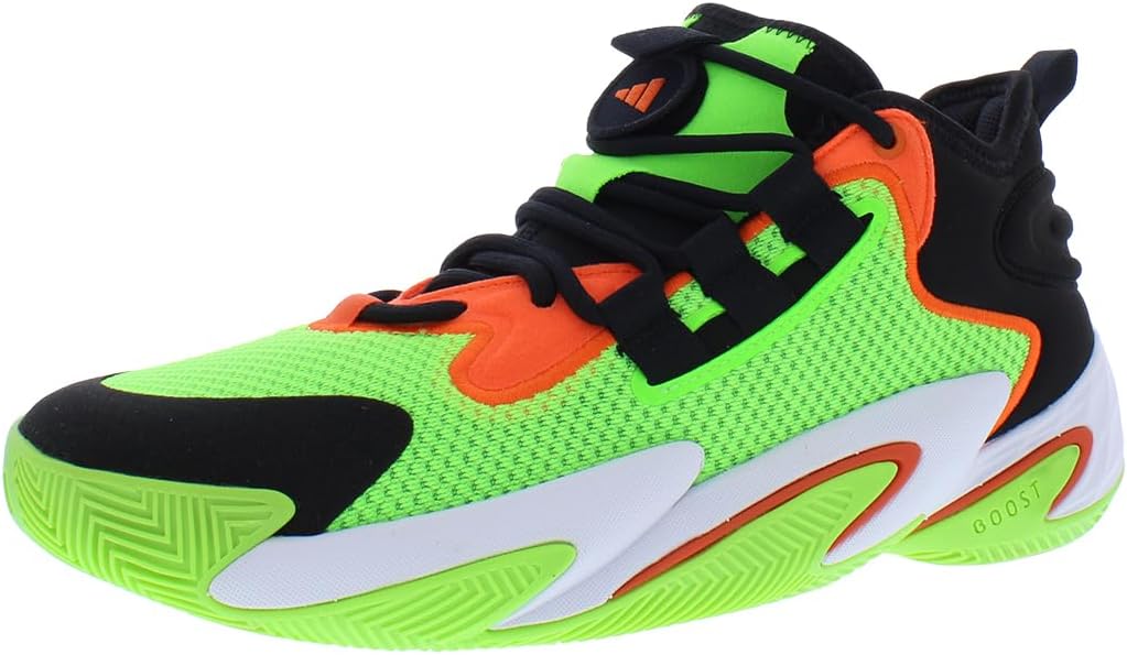 

Баскетбольные кроссовки Adidas Unisex-Adult Byw Select Basketball Boost, зеленый