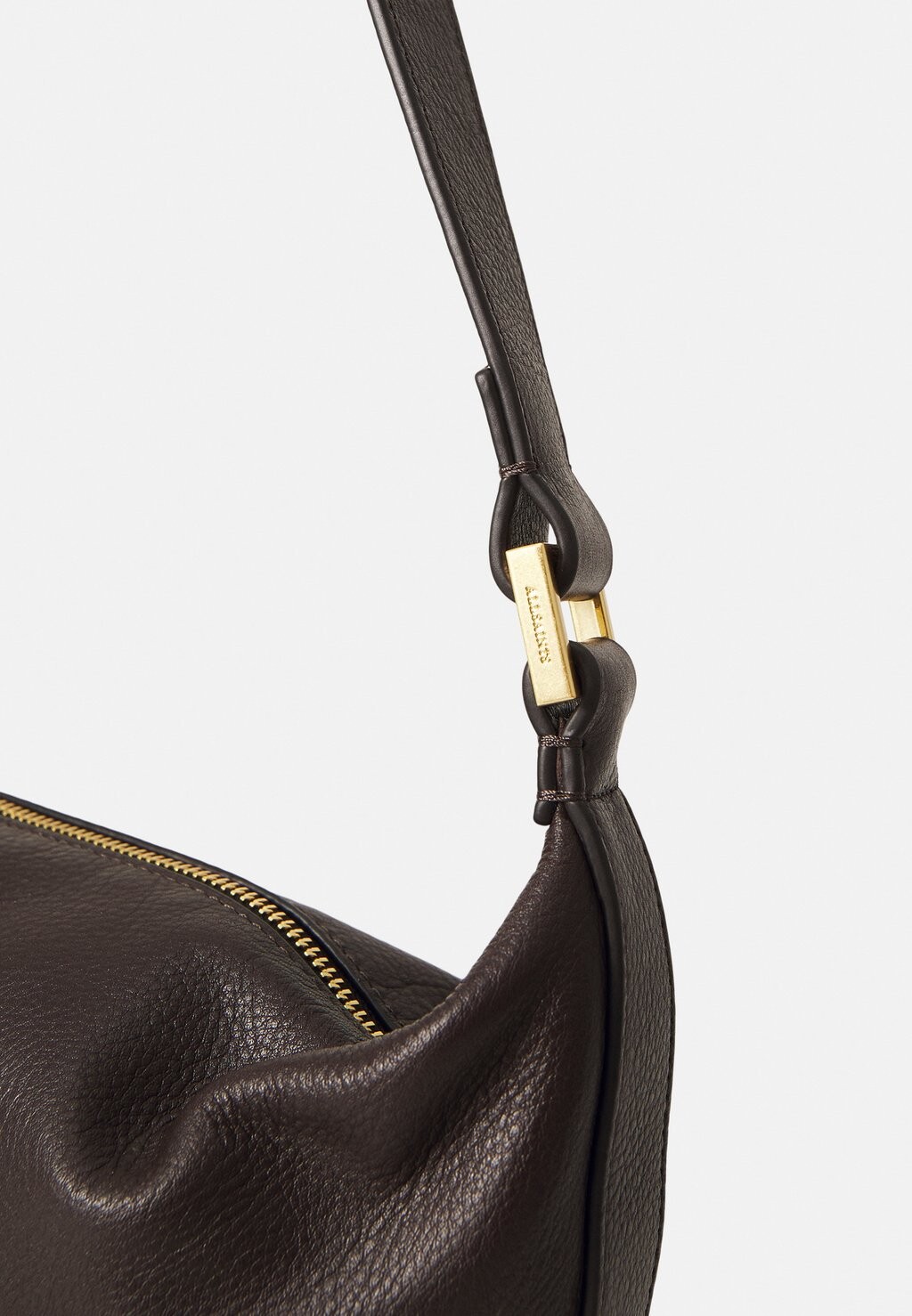 

Сумка через плечо HALF MOON SHOULDER AllSaints, темно-коричневый