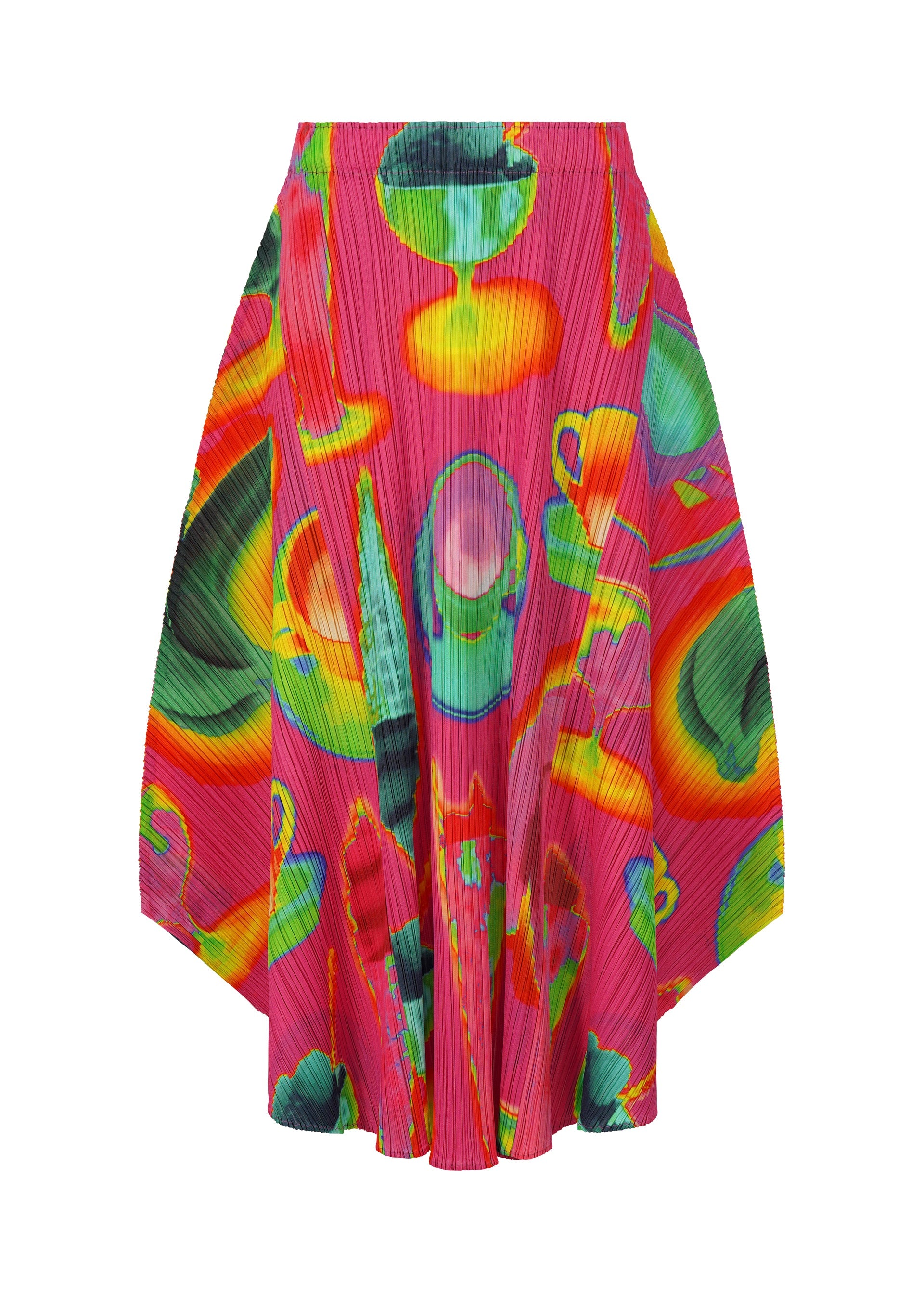 

Юбка thermal foods Pleats Please Issey Miyake, розовый