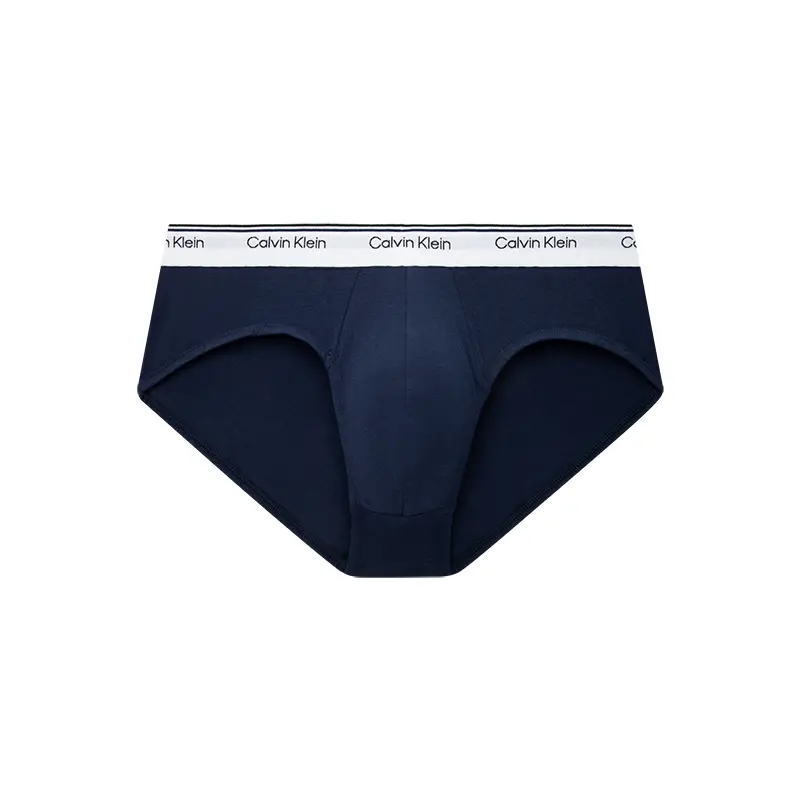 Мужские трусы 3 штуки Calvin Klein, RSS-синий белый Edge/серый белыйEdge/черный with белый Edge — фото 4