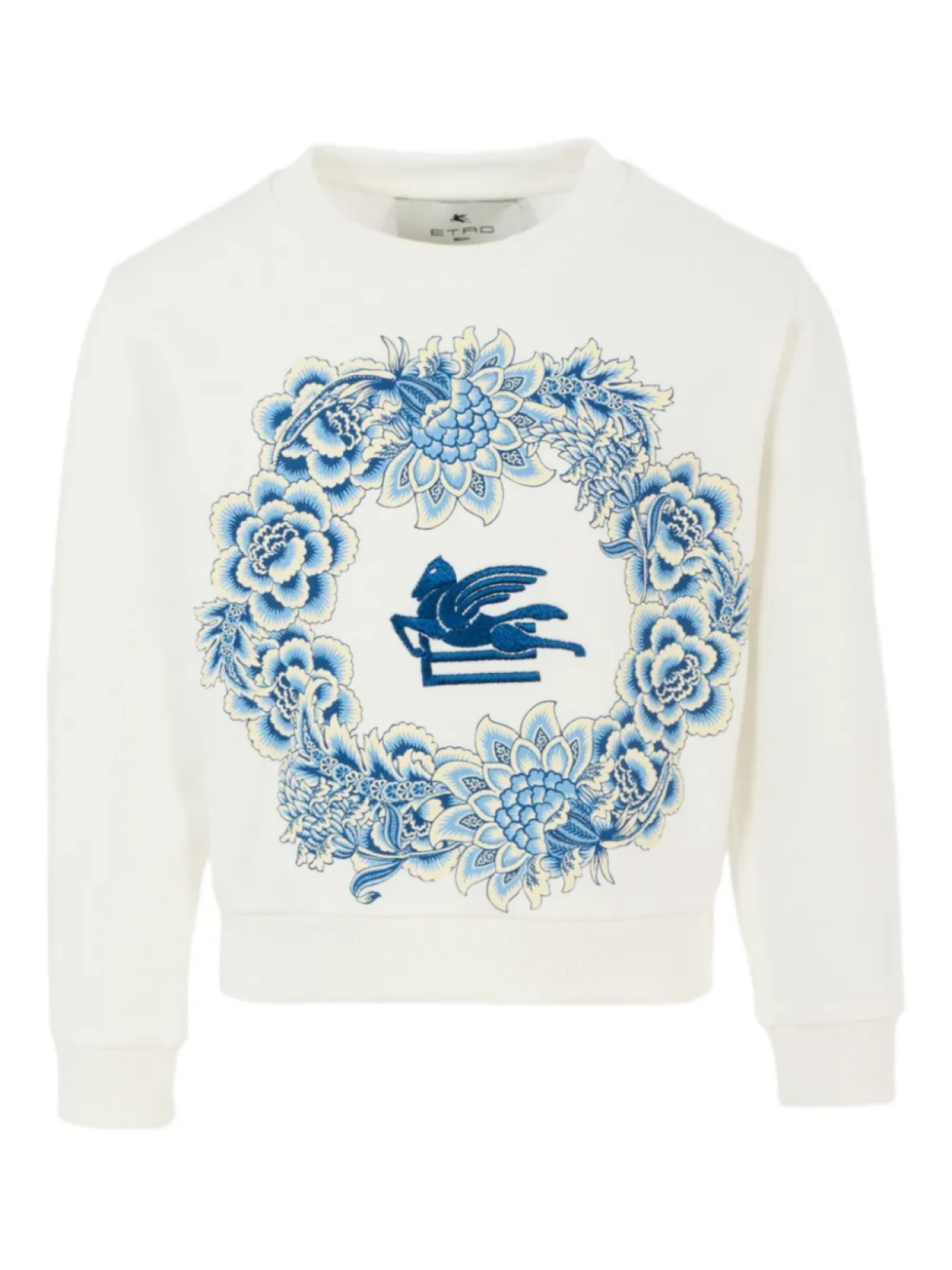 

Толстовка ETRO KIDS с цветочным принтом Pegaso, нейтральный