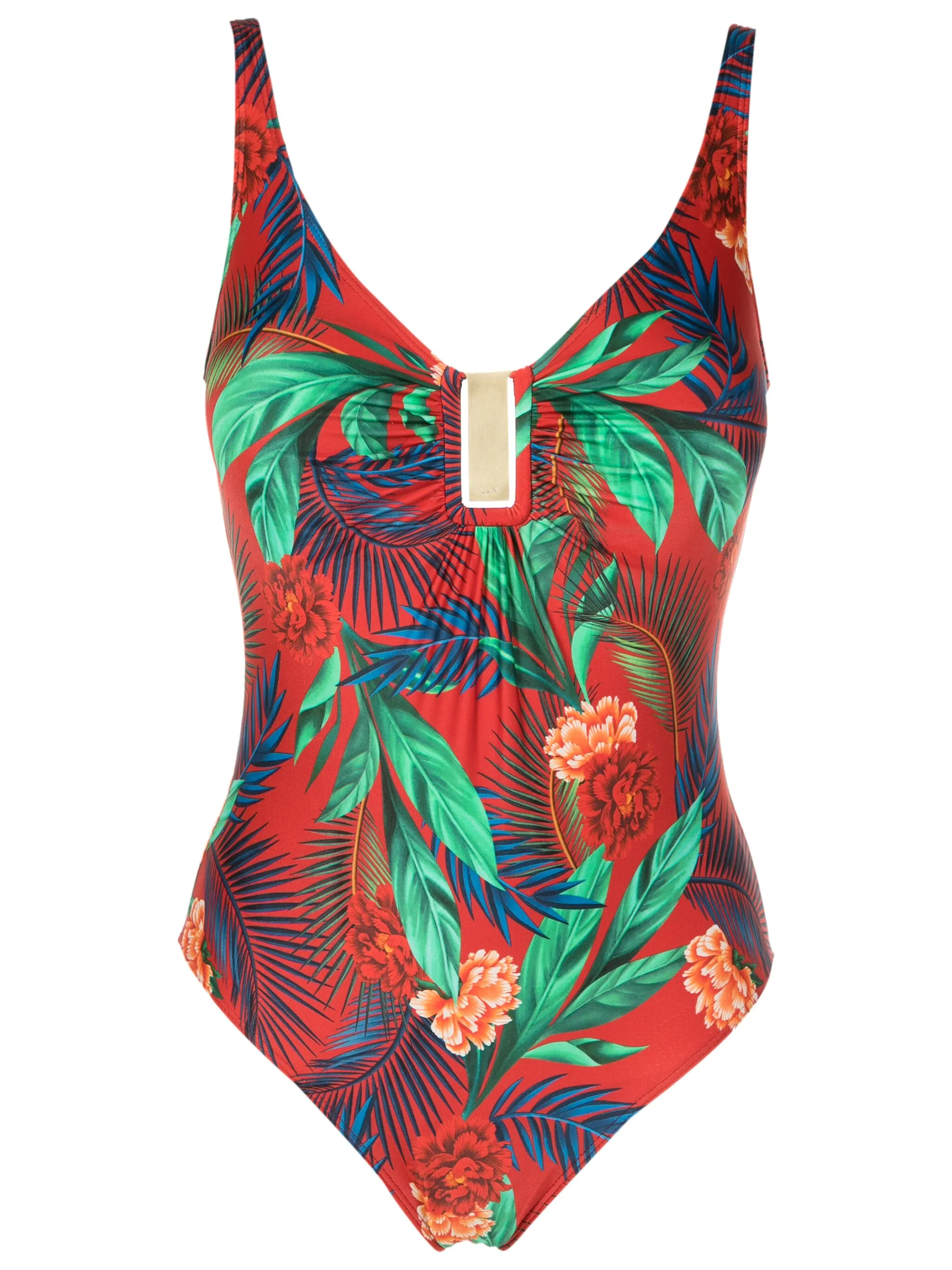 

Купальник Mirassol с принтом Lygia & Nanny, красный