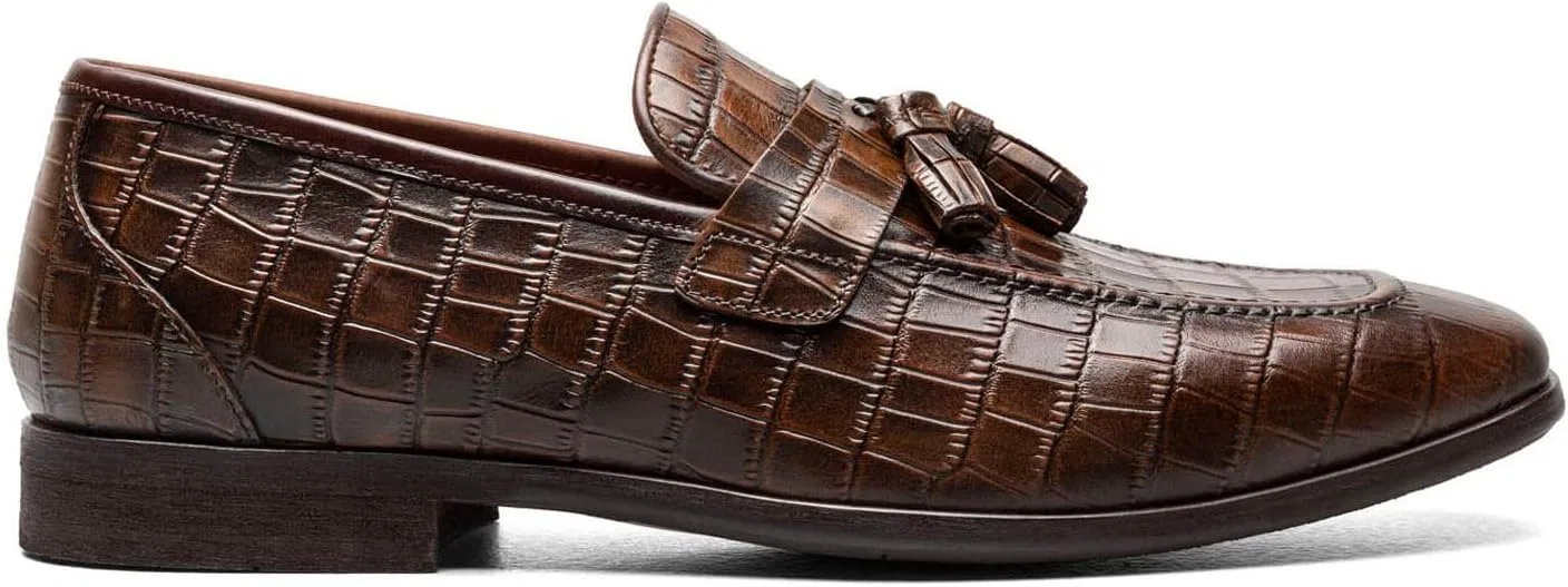 Лоферы с кисточкой Stacy Adams, Cognac — фото 3