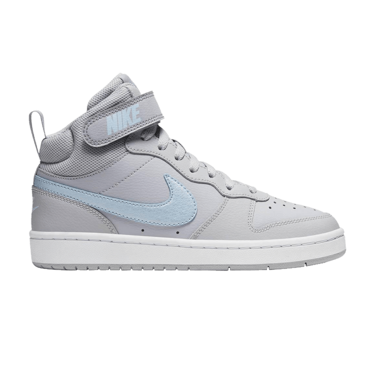 

Кроссовки Nike Court Borough Mid 2 EP GS 'Grey Celestine Blue', серый