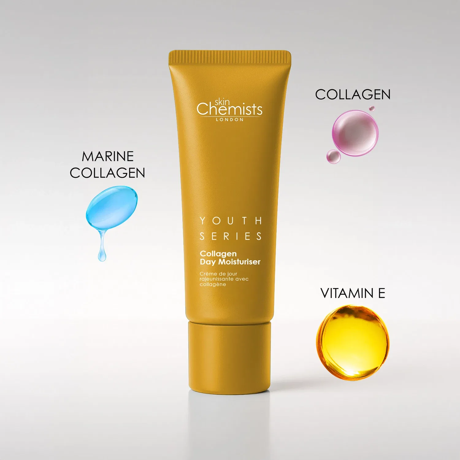 Крем для лица Skinchemists — Дневной с коллагеном, 50 мл — фото 2