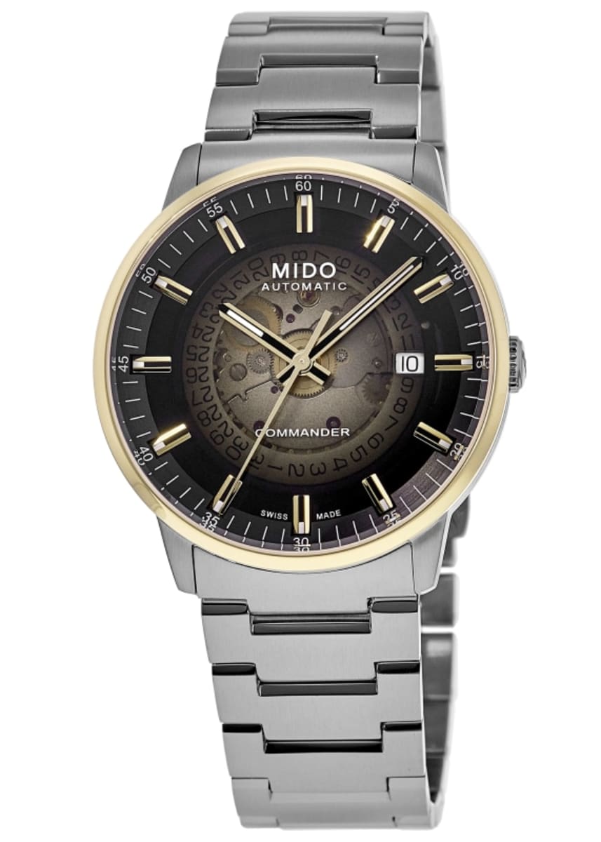 

Мужские часы Mido Commander Gradient Black Dial из нержавеющей стали M021.407.21.411.00