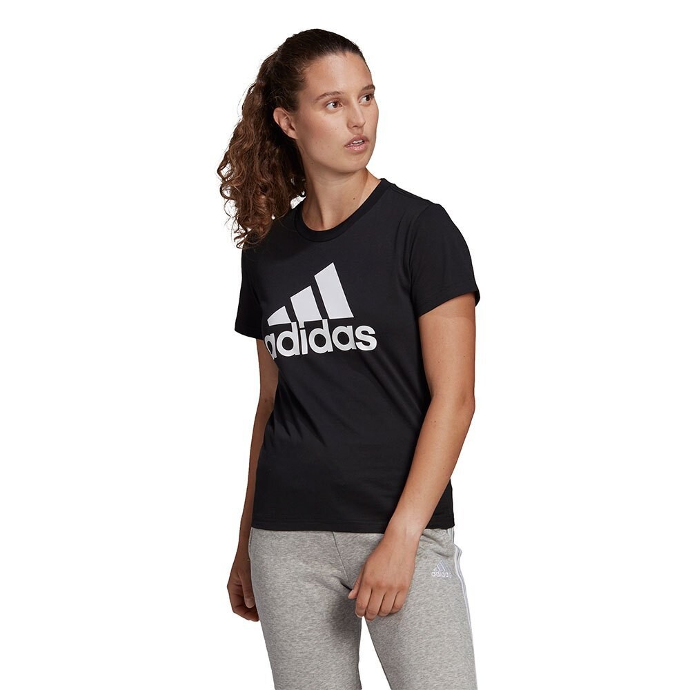 

Футболка с коротким рукавом adidas Essentials Logo, черный