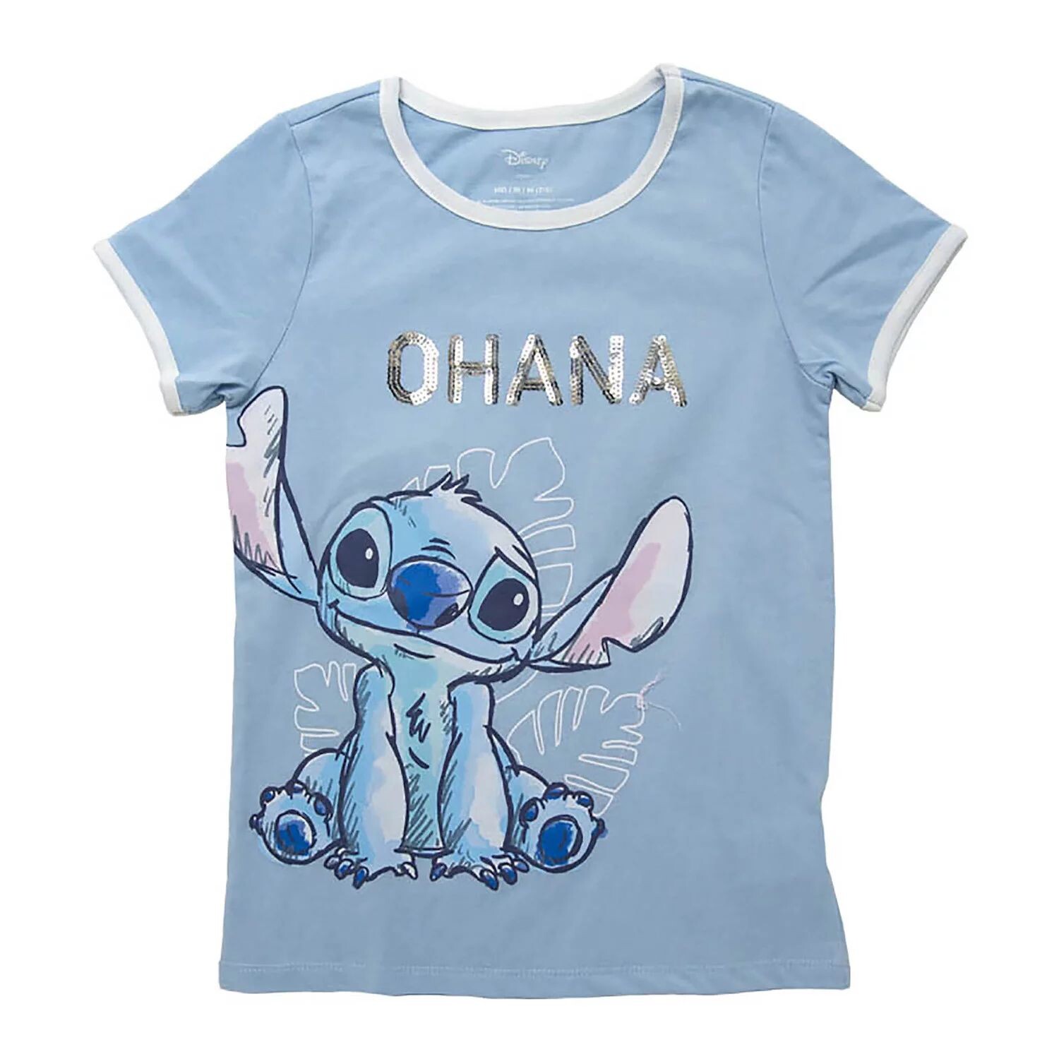 Футболка с рисунком «Оана и Стич» для девочек 7–16 лет Disney's Lilo And Stitch Disney — фото 2