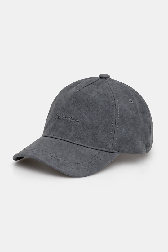 

Кепка с козырьком Calvin Klein, серый