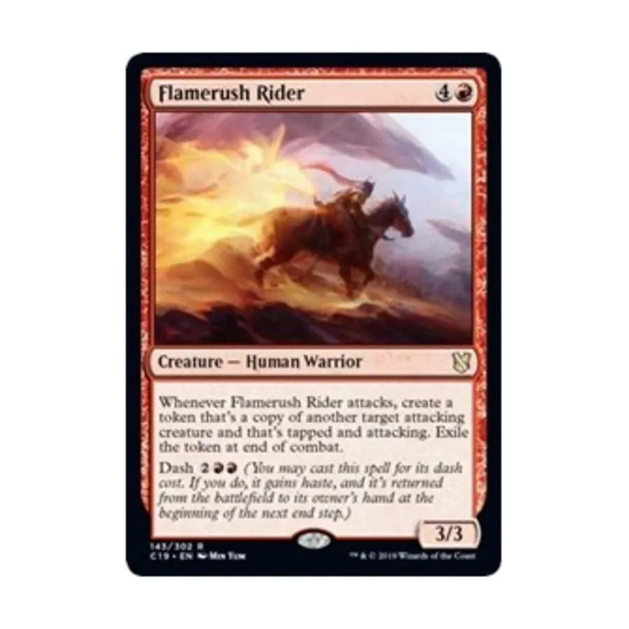 

CCG Огненный наездник (клавиша R), MTG - Commander 2019